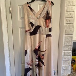 ASOS Sleeveless Floral Maxi Dress